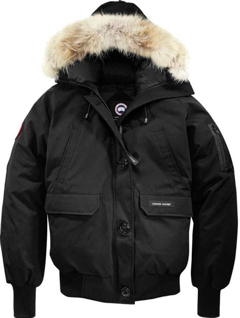 canada goose puffer jacket with fur hood